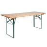 Table brasserie 200 cm - Piétement cornière