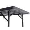 Table Zown série XL - Anthracite - Largeur 90 cm