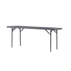 Table Zown série XL - Anthracite - Largeur 90 cm