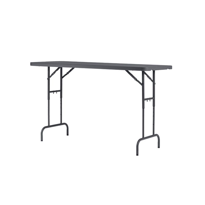 Table pliable à hauteur réglable Zown Worktoptable - Anthracite - 183 x 76 cm