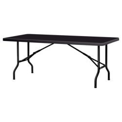 Table XT3 - Noir - 183 x 76 cm