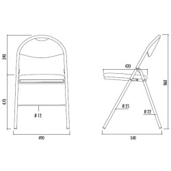 CHAISE FLORENCE DIMENSIONS