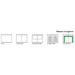 Structure modulable aluminium PZ et GZ