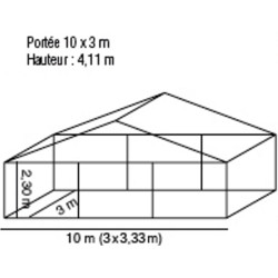 Structure modulable aluminium PZ et GZ