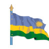 Drapeau Rwanda