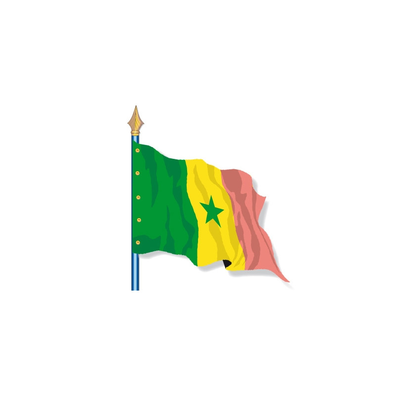 Drapeau du Sénégal - Mon Drapeau