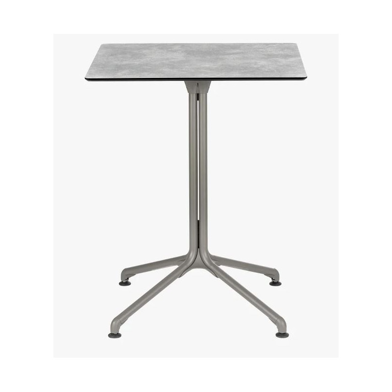 TABLE BISTROT - PLATEAU HPL 69X69 CM