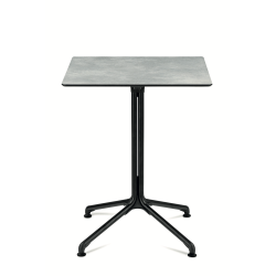 TABLE BISTROT - PLATEAU HPL 69X69 CM