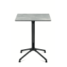 TABLE BISTROT - PLATEAU HPL 69X69 CM