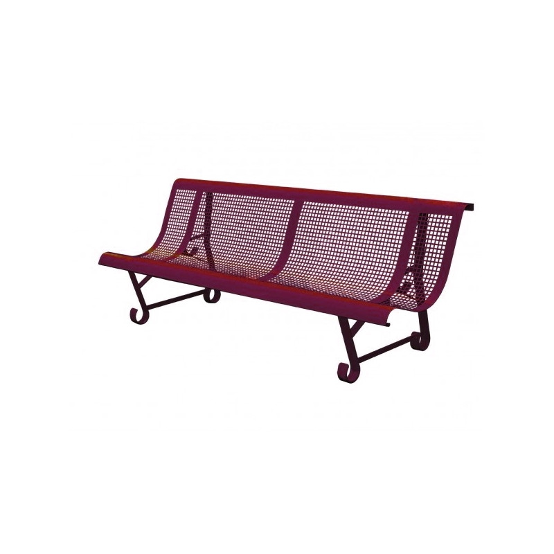 BANC MEXICO 2 PIEDS 200 CM + COULEURS