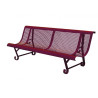 BANC MEXICO 2 PIEDS 200 CM + COULEURS