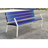 BANC MODO-10 180 CM 7 LAMES ALUMINIUM